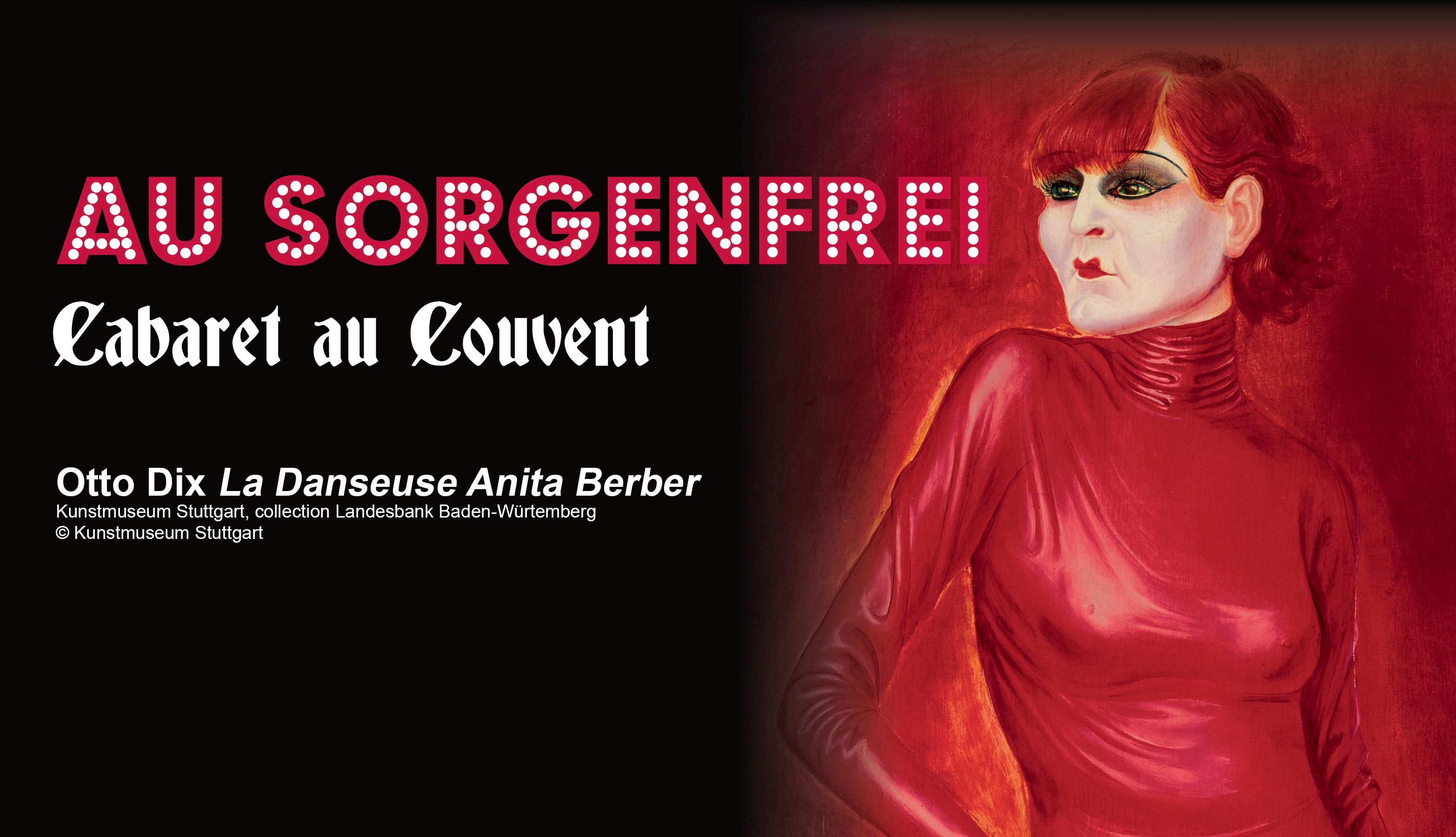 The "Sorgenfrei" cabaret at the Dominicains de Haute-Alsace