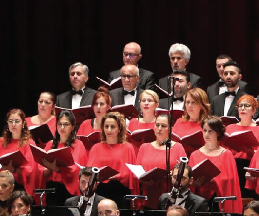 National polyphonic choir of Ankara