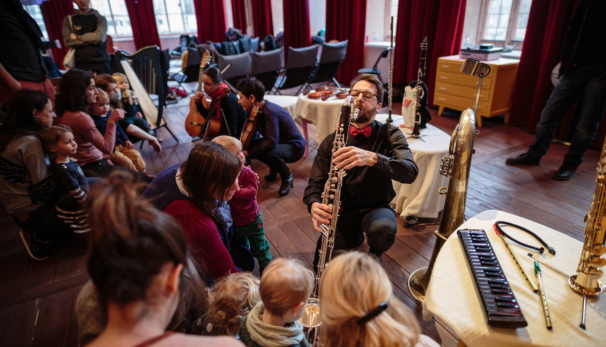 Atelier d'éveil musical pour les petits : "ET VOGUE LA SOURIS"