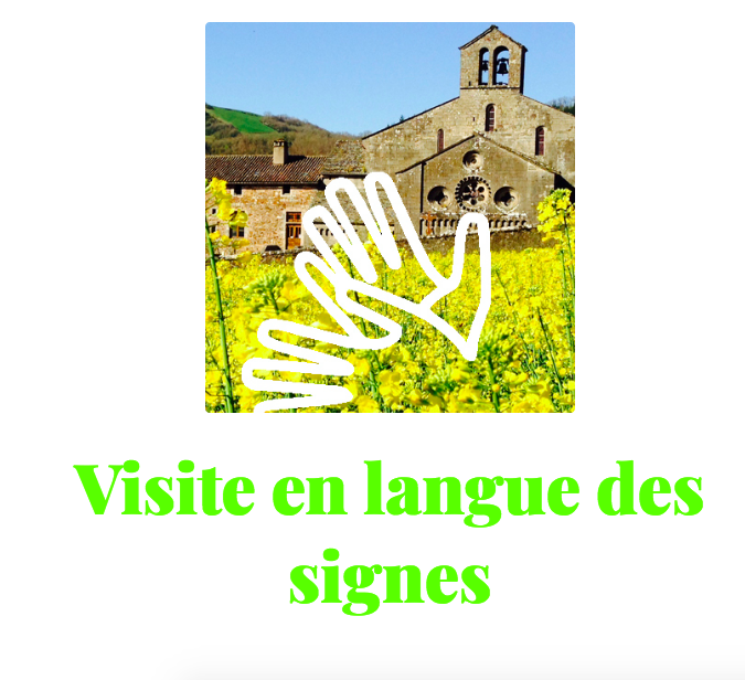 Guided tour in sign language