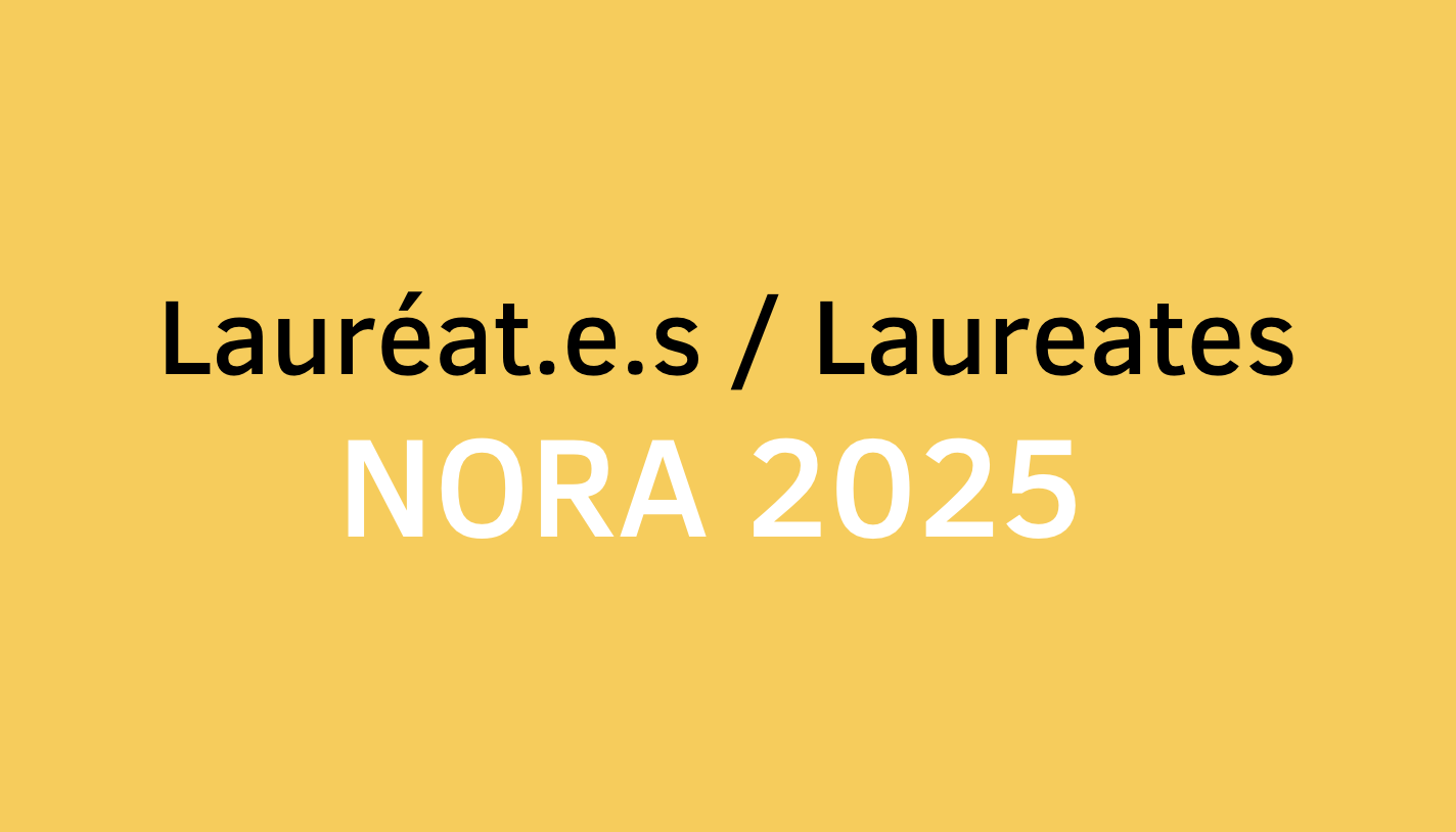 Les lauréats NORA 2025