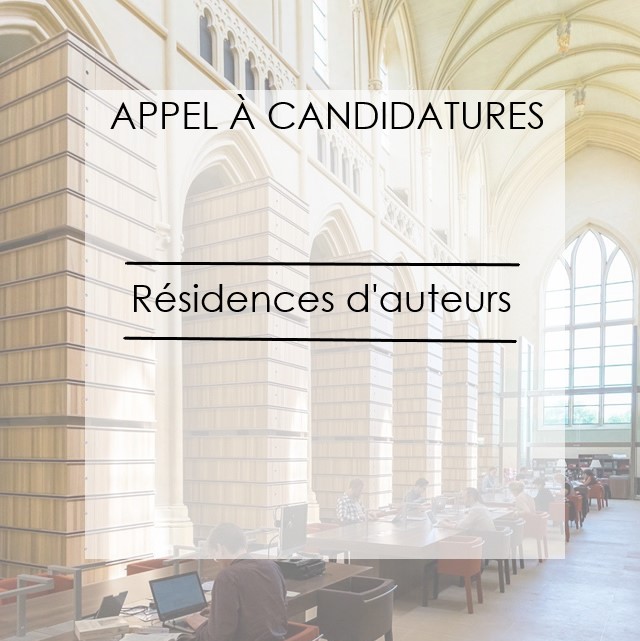 Résidences - Appel à candidatures auteurs 2020-2021