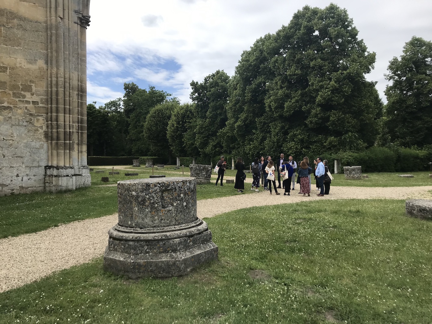 Une délégation professionnelle hispanophone à Royaumont