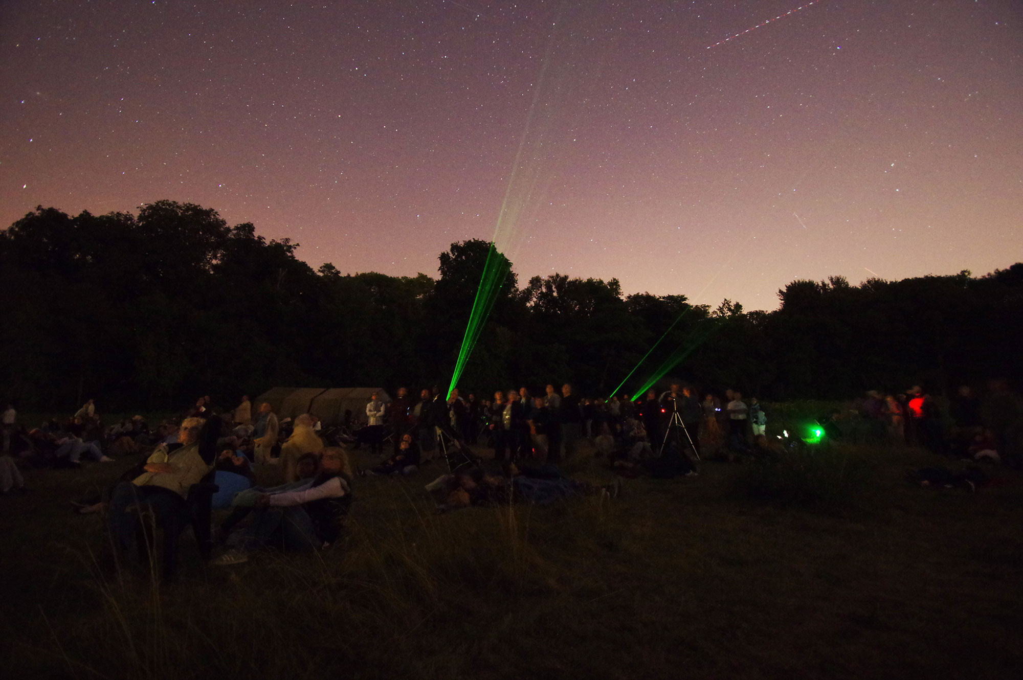 Les Nuits des étoiles 2018 au Parc Jean-Jacques Rousseau